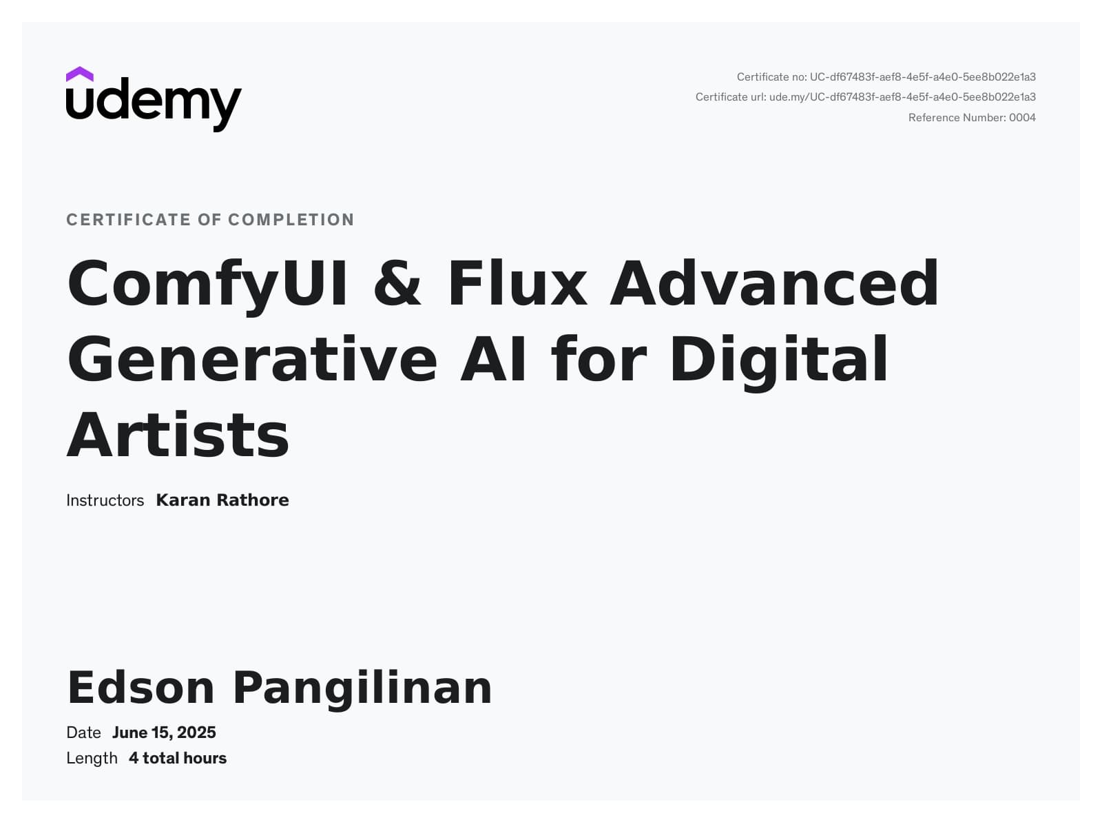 ComfyUI & Flux Advanced Generative AI For Digital Artist