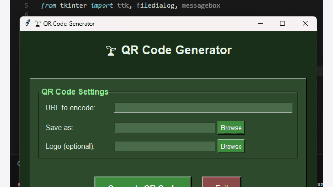 QR Code Generator · Generator